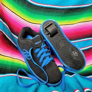 KIDS HEELYS STRAIGHT UP SKATE SHOES Size 8